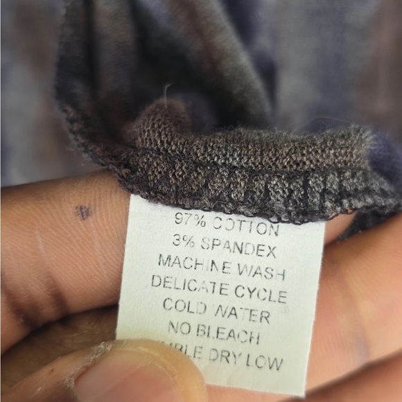 VTG Citron Cardigan Size Large Women Tie Dye Open Front Artsy Bohomeim Y2k - Picture 13 of 16